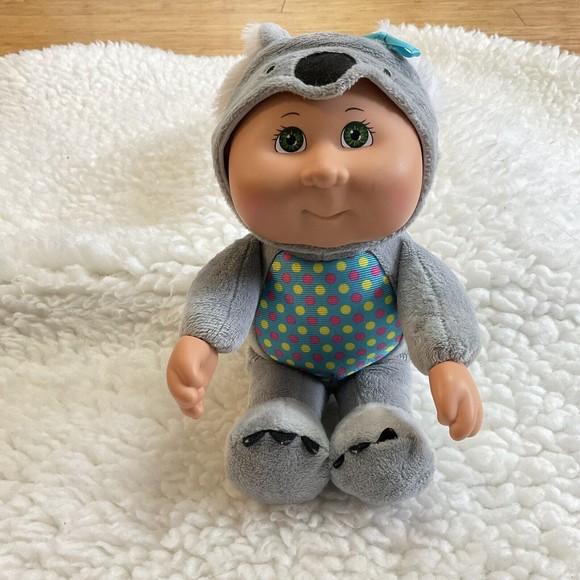 Cabbage Patch Kids Doll Frankie Koala  Zoo Friends Collectible 9" CPK gray - Picture 1 of 6